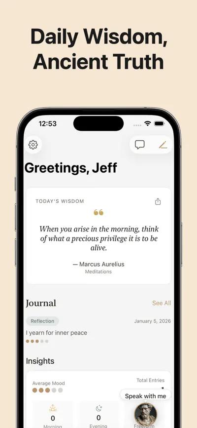Daily Stoic screenshot
